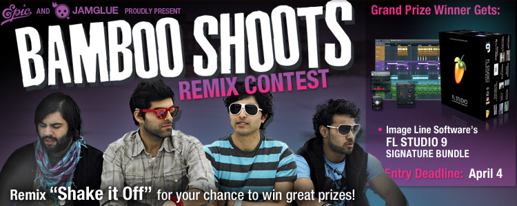 Bamboo Shoots “Shake it Off” Remix Contest banner